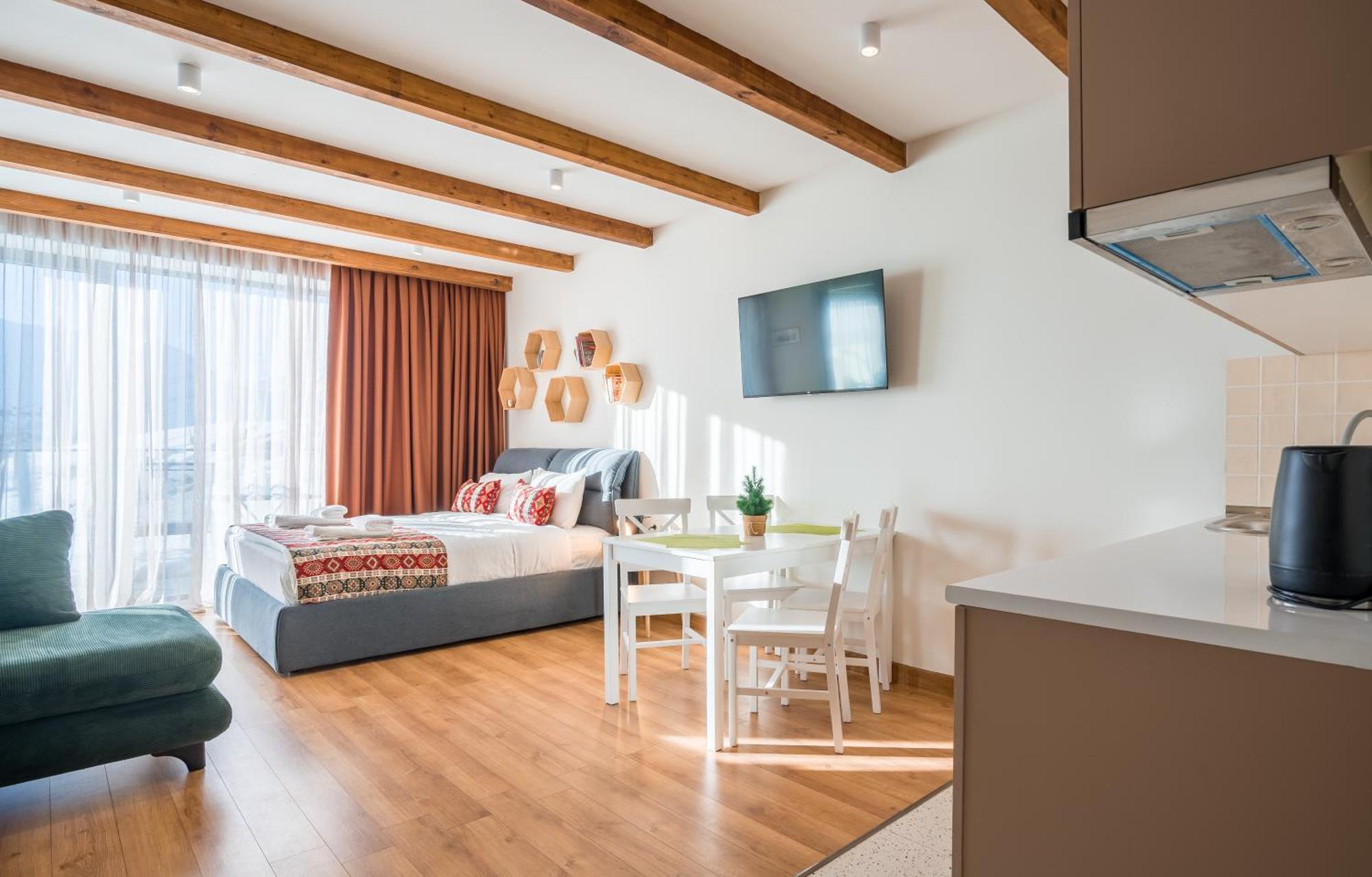 New Gudauri Apartments In Atrium ภายนอก รูปภาพ
